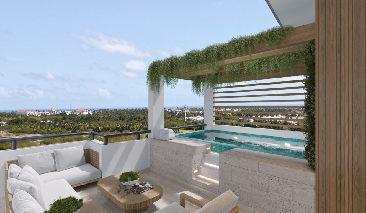 Render vista de terraza